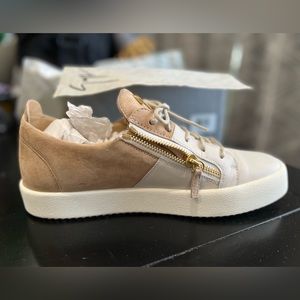 Giuseppe Zanotti Off-white Sneakers Size 45/12